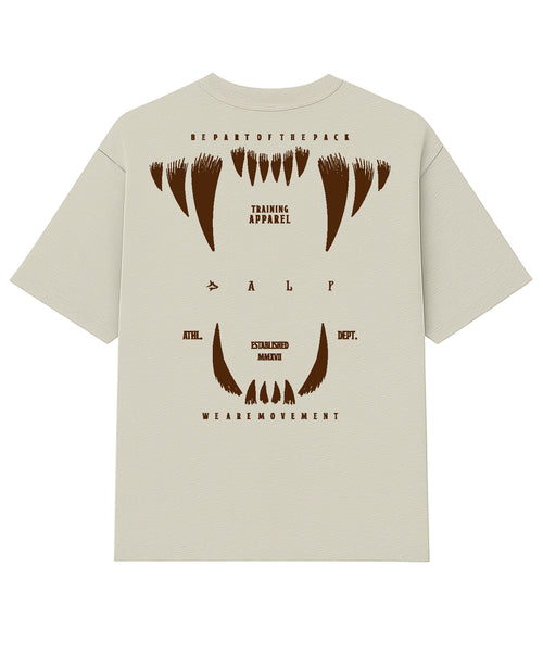 Camiseta Oversized Rage Off white