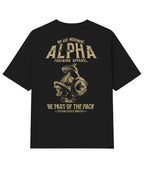 Camiseta Oversized Raw Power Preto