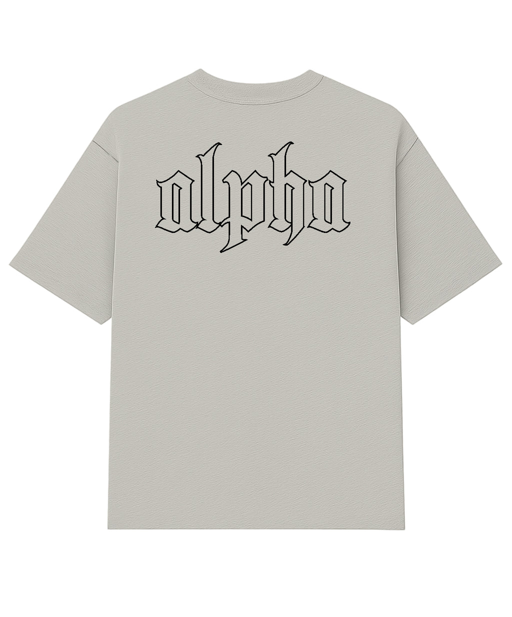 Camiseta Oversized Reign Off White