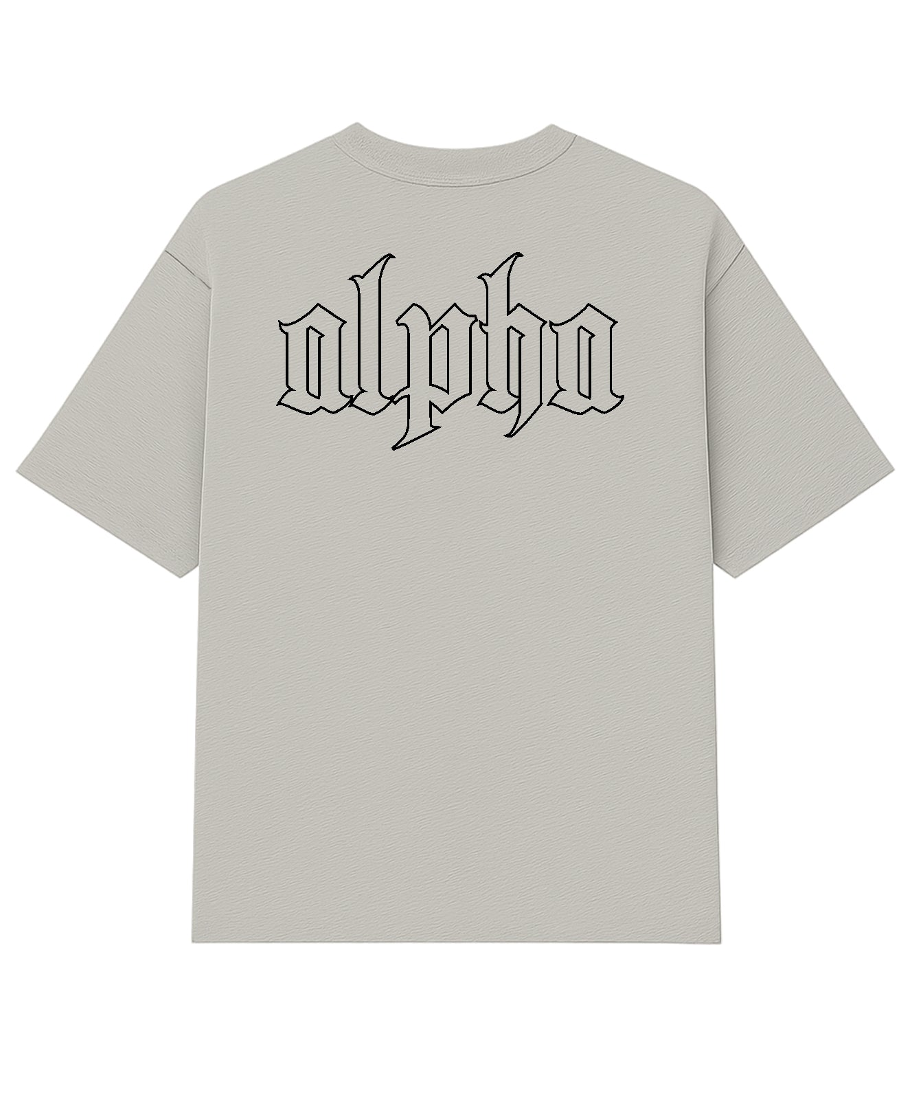 Camiseta Oversized Reign Off White