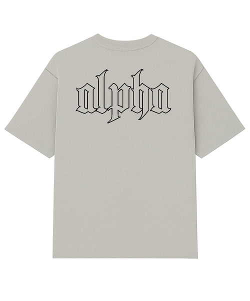 Camiseta Oversized Reign Off White