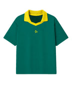 Camiseta Oversized Retrô Lupus Verde Bandeira