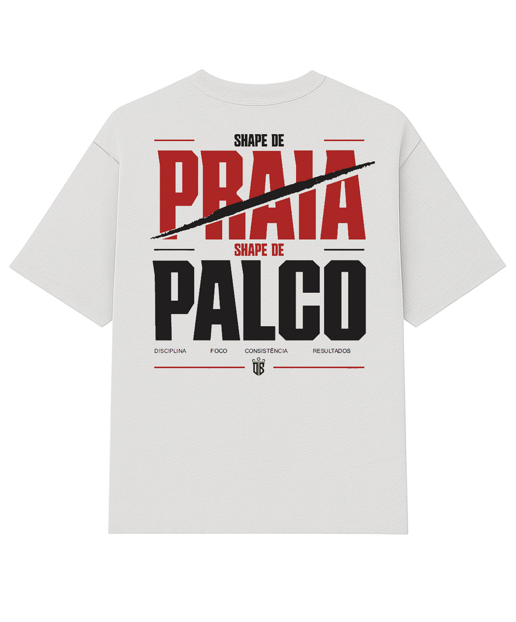 Camiseta Oversized Shape Off White