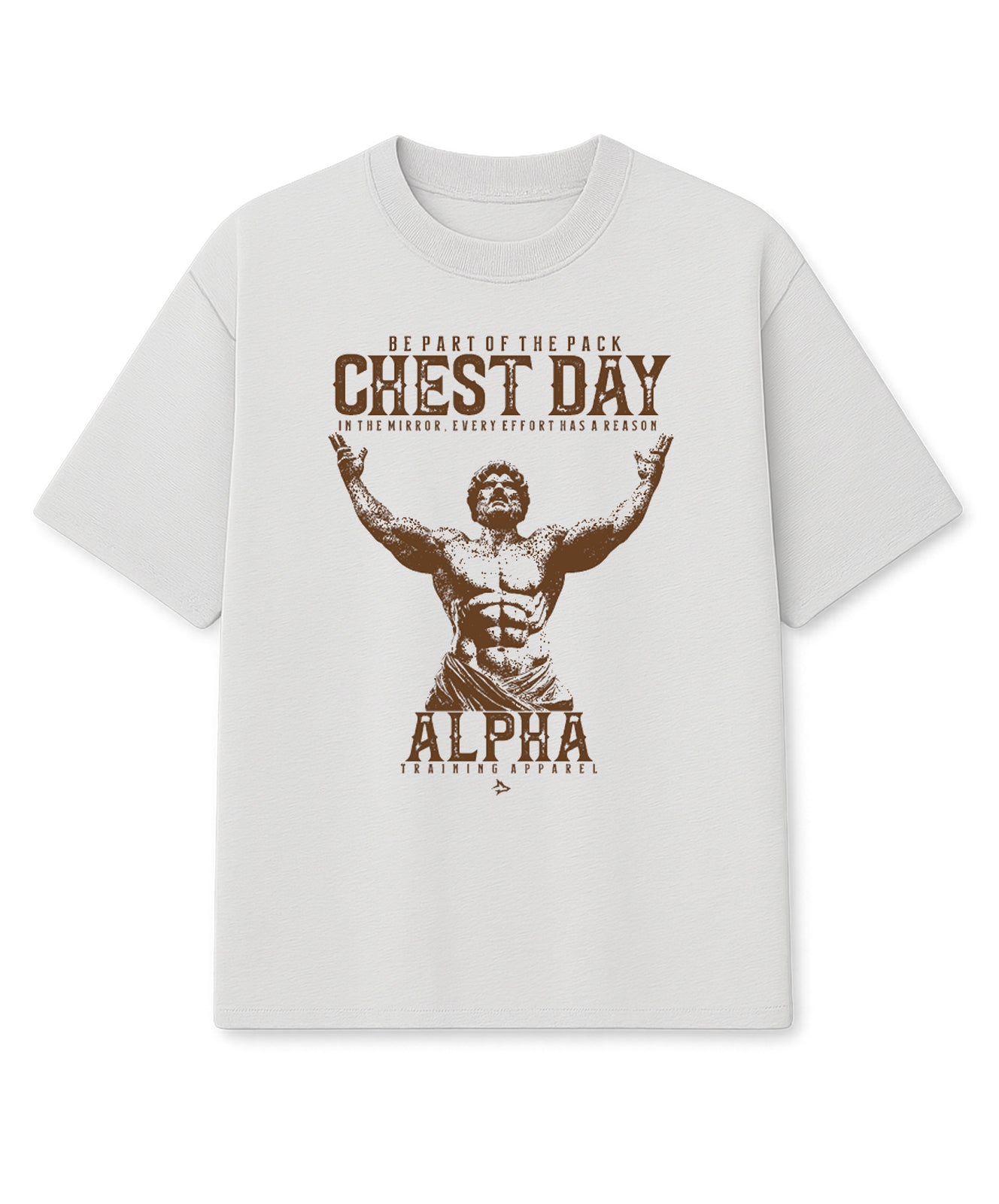 Camiseta Oversized Stone Chest Branco