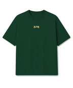 Camiseta Oversized Train Hard Verde Floresta
