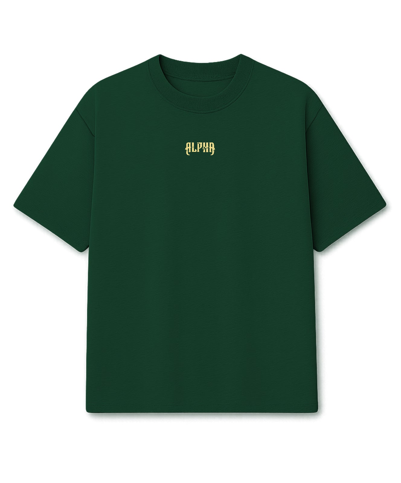 Camiseta Oversized Train Hard Verde Floresta