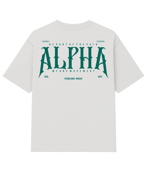 Camiseta Oversized Wild Wolf Branco