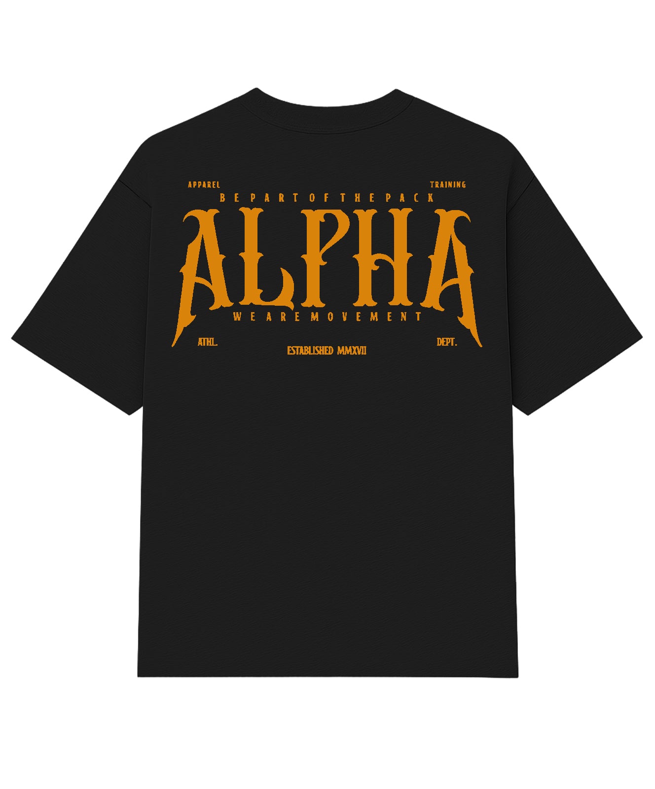 Kit 5 Camisetas Oversized - Estilo Alpha