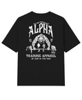 Camiseta Oversized Wolf Power Preto
