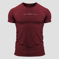Camiseta Poliamida Fluid Pulse Carmesim