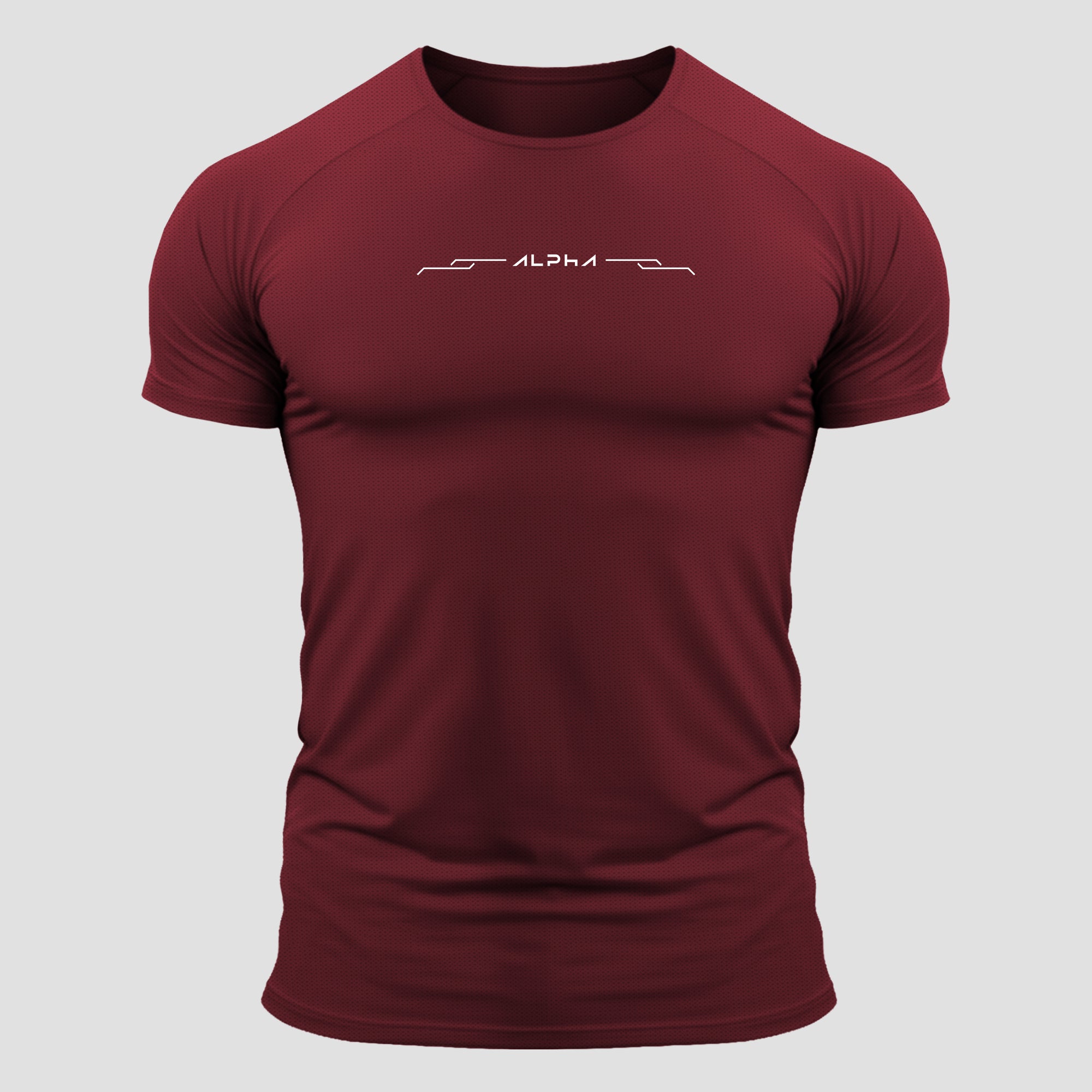 Camiseta Poliamida Fluid Pulse Carmesim