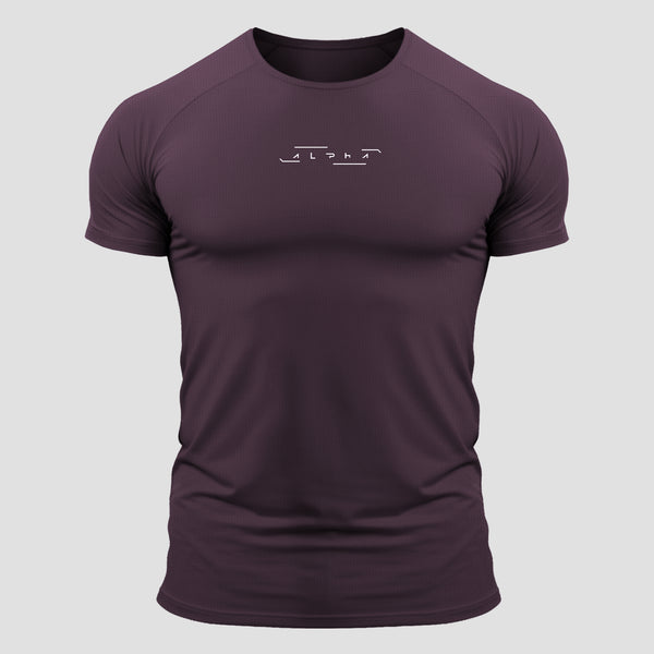 Camiseta Poliamida Line Pulse Ameixa