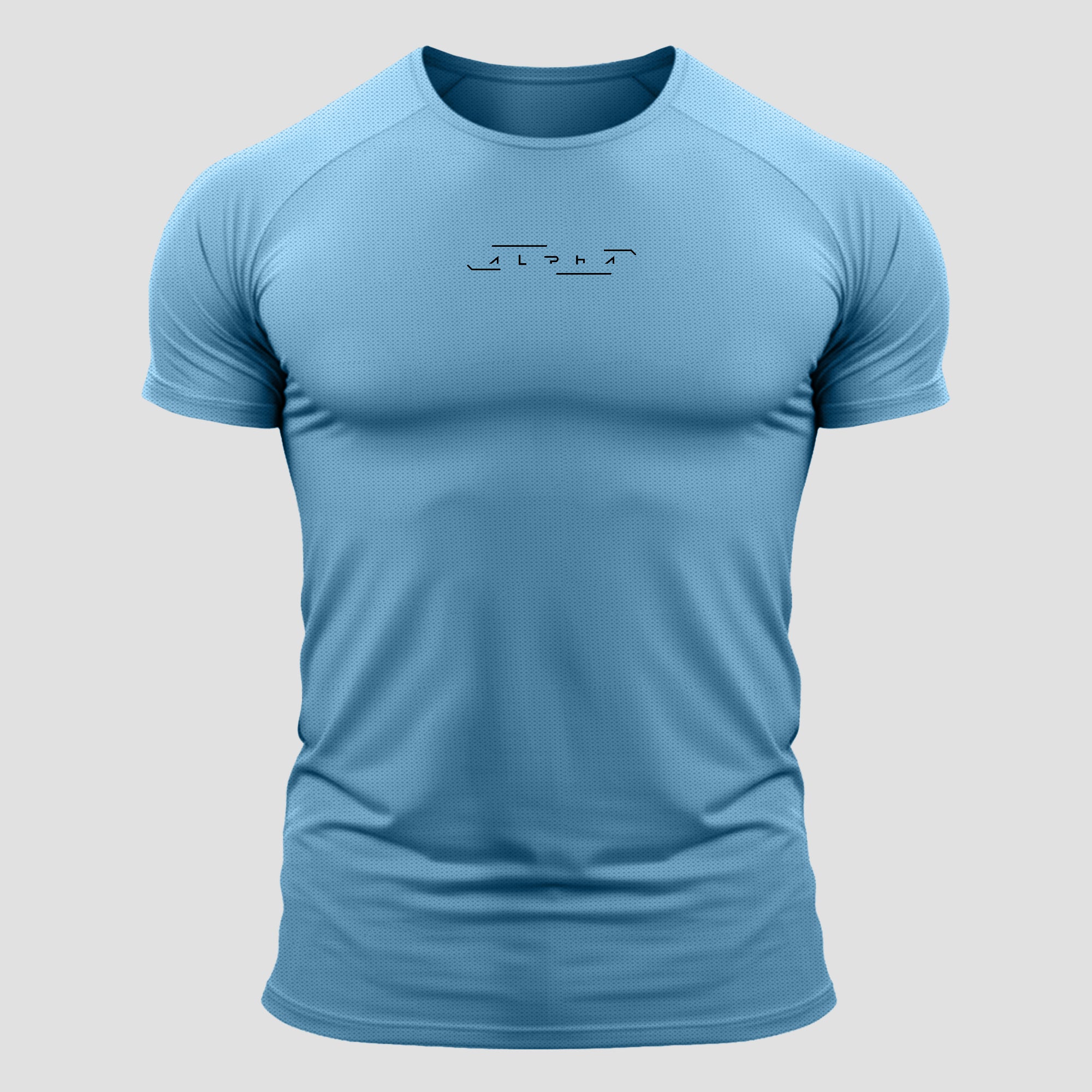 Camiseta Poliamida Line Pulse Azul Sereno