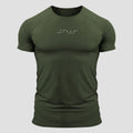 Camiseta Poliamida Line Pulse Verde Exercito