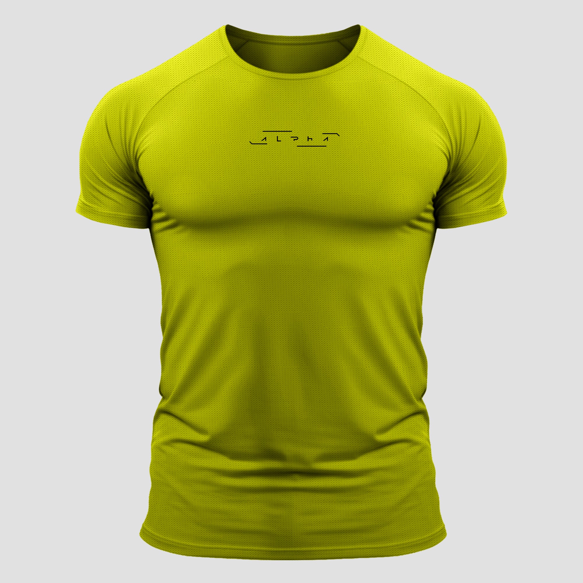 Camiseta Poliamida Line Pulse Verde Limão