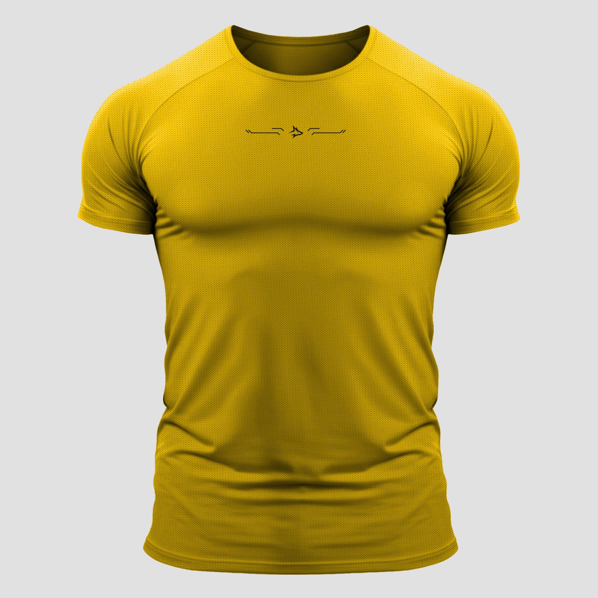 Camiseta Poliamida Lupus Move Amarelo Ouro