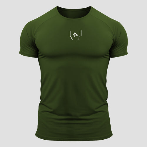 Camiseta Poliamida Lupus Pulse Verde Militar
