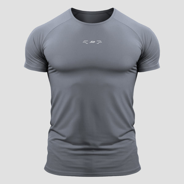 Camiseta Poliamida Origin Pulse Cinza Pedra