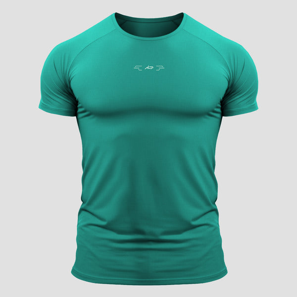 Camiseta Poliamida Origin Pulse Verde Vivo