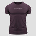 Camiseta Poliamida Tenacity Pulse Mescla Uva