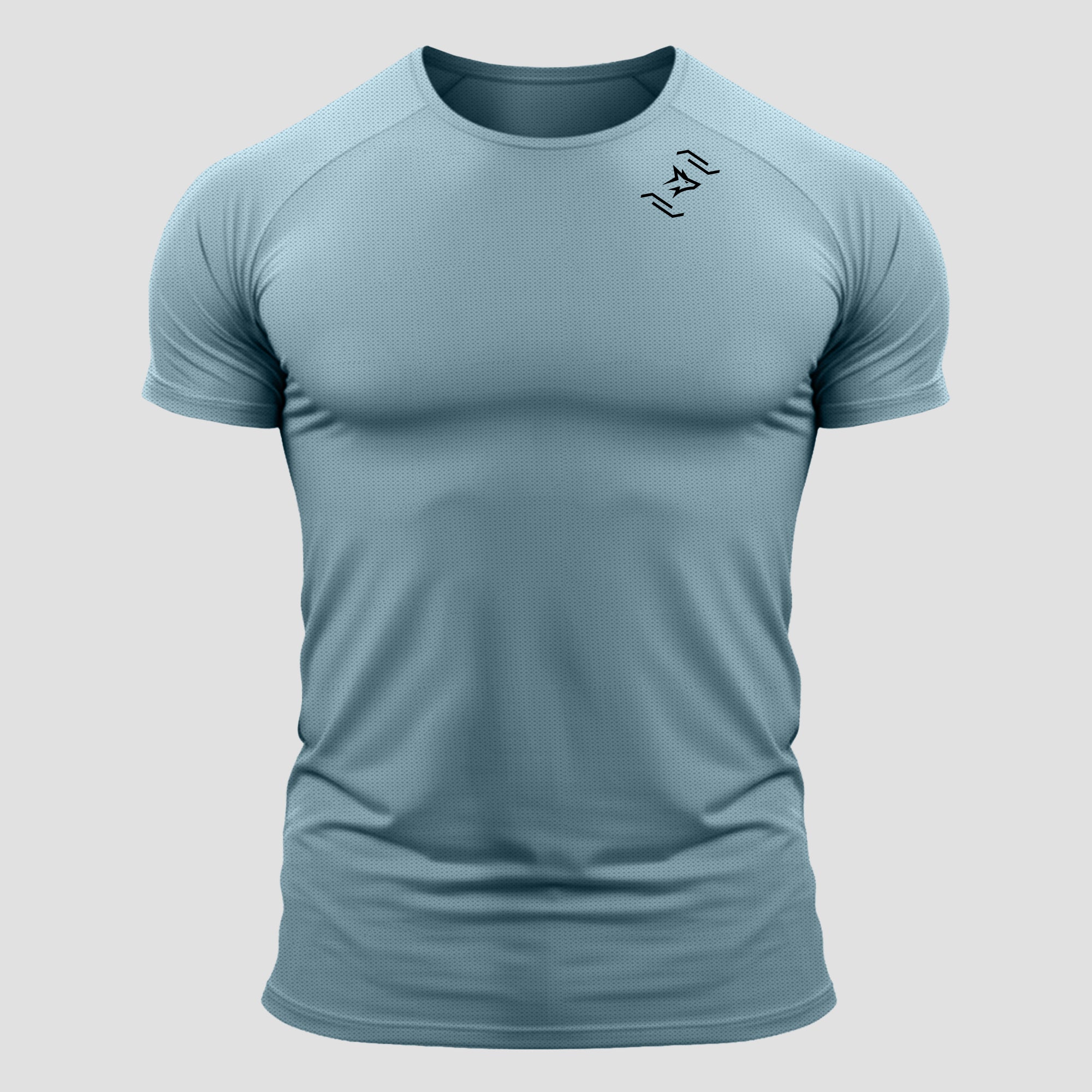 Camiseta Poliamida Wave Lupus Azul Celeste
