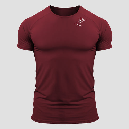 Camiseta Poliamida Wave Lupus Carmesim