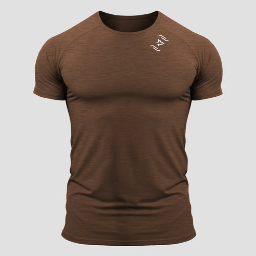 Camiseta Poliamida Wave Lupus Chocolate