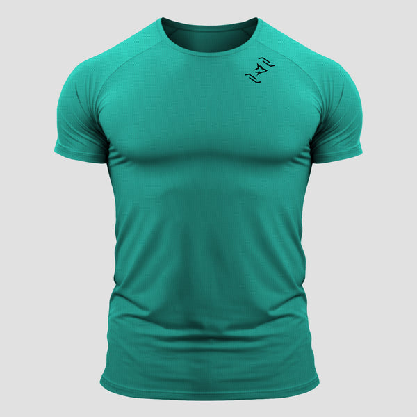 Camiseta Poliamida Wave Lupus Verde Vivo