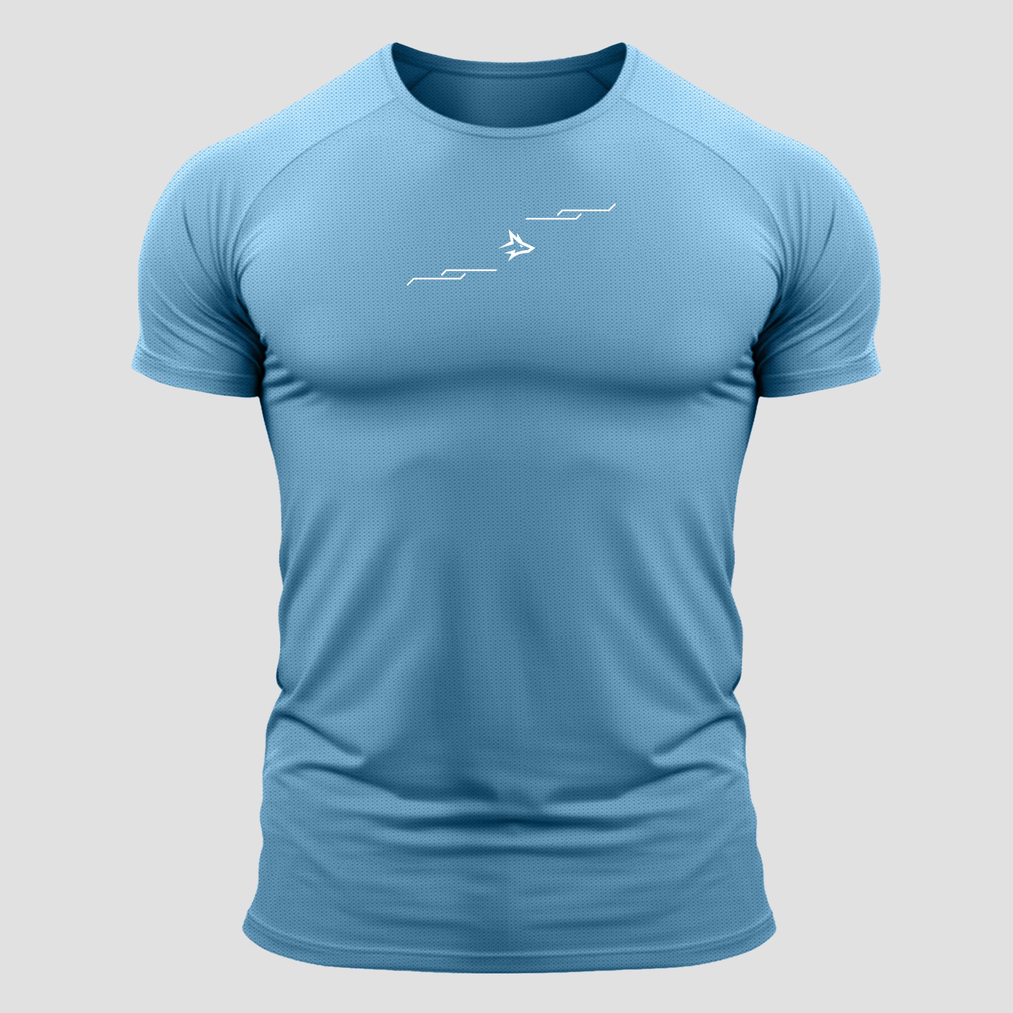 Camiseta Poliamida Wave Move Azul Sereno