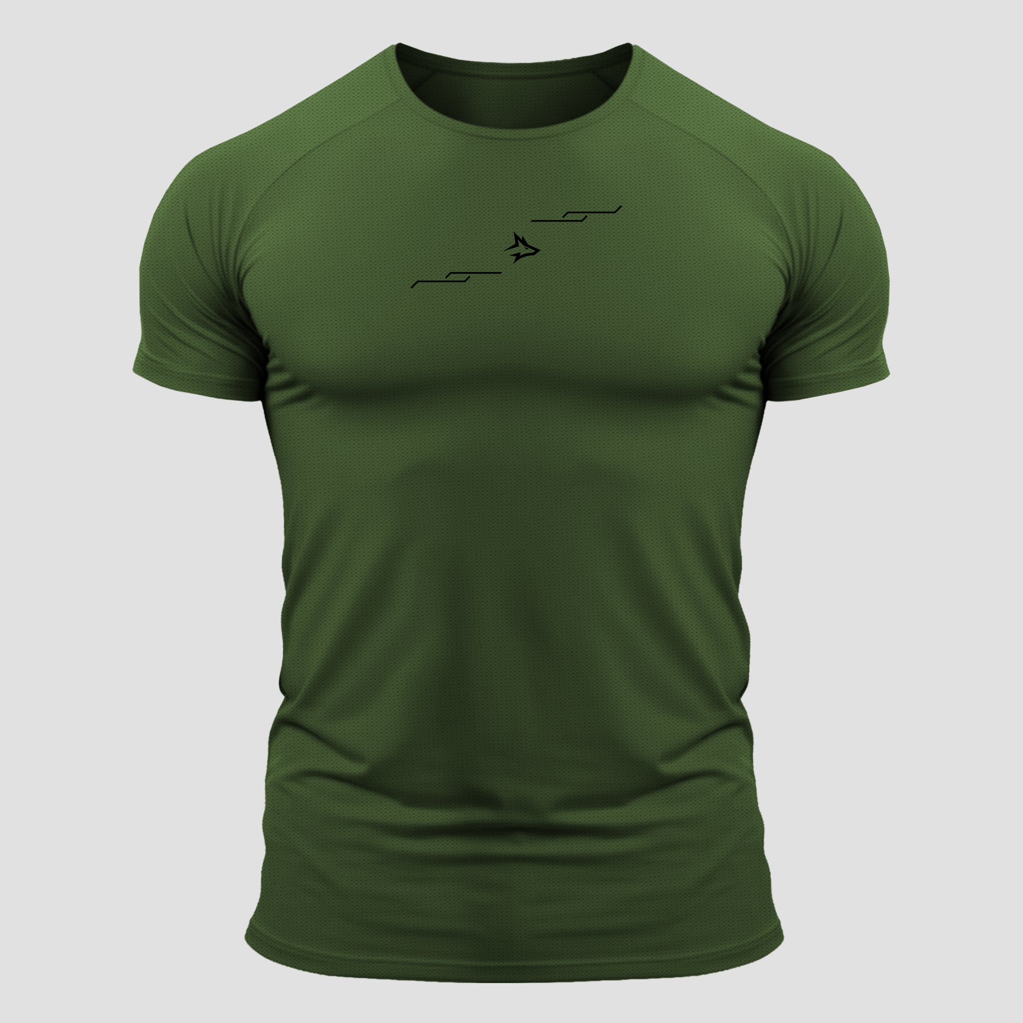 Camiseta Poliamida Wave Move Verde Oliva