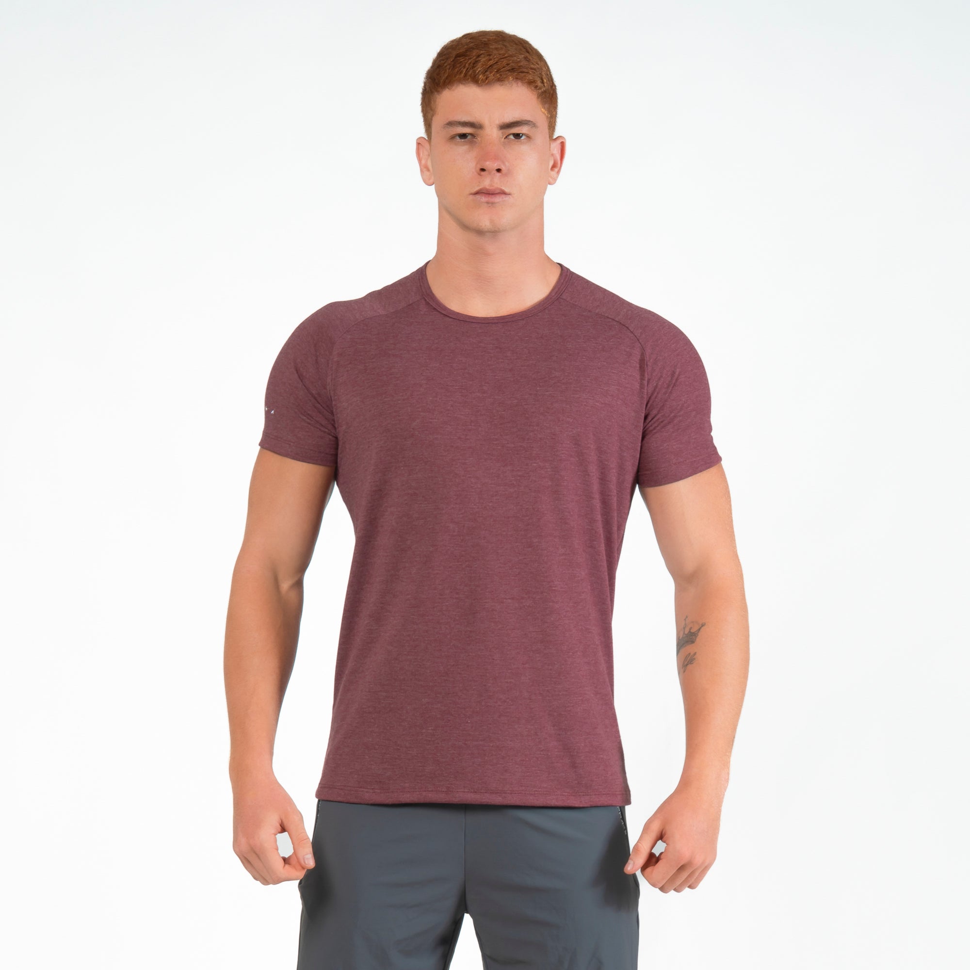 Camiseta Algodão Armor Lupus Vinho