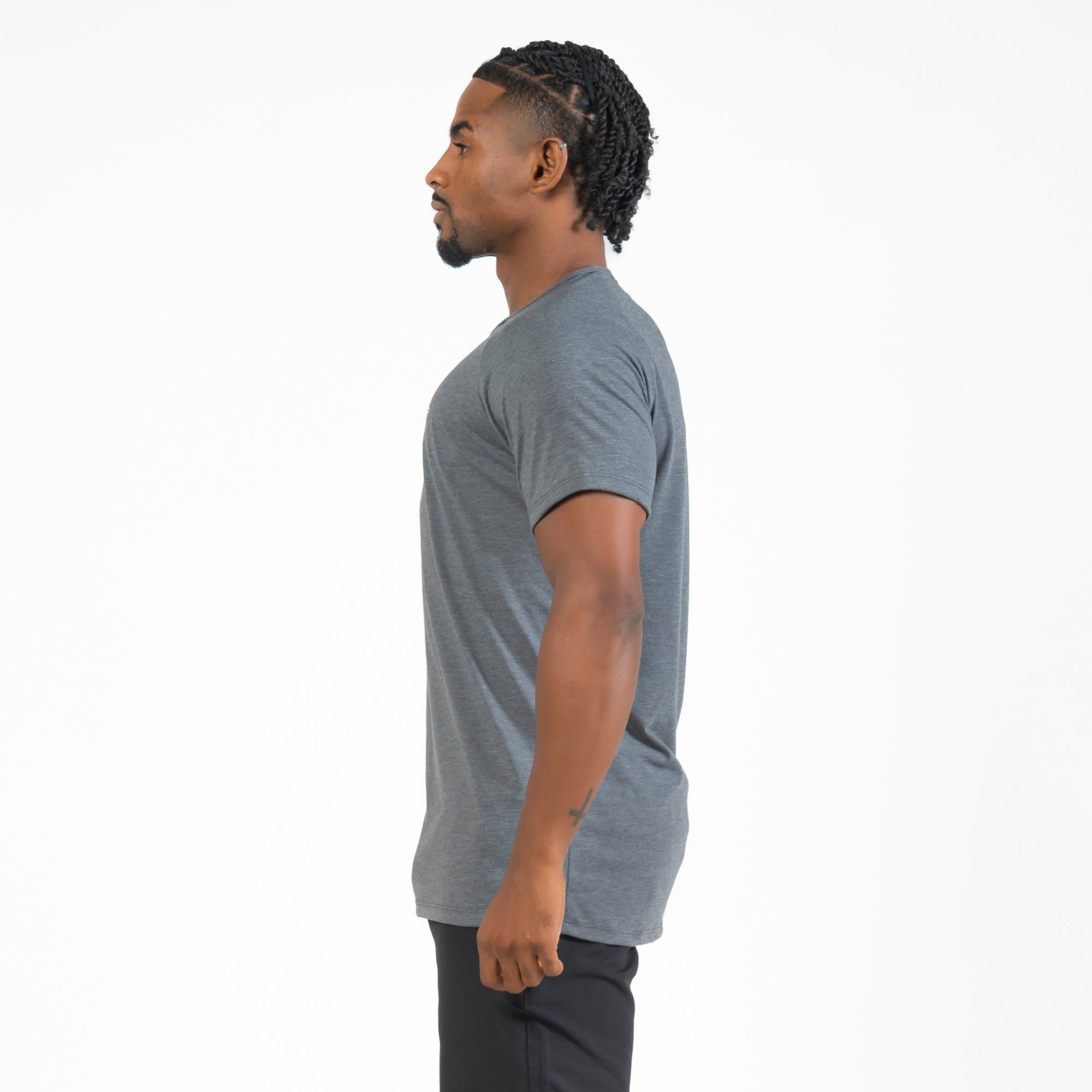 Camiseta Algodão Light Lupus Chumbo