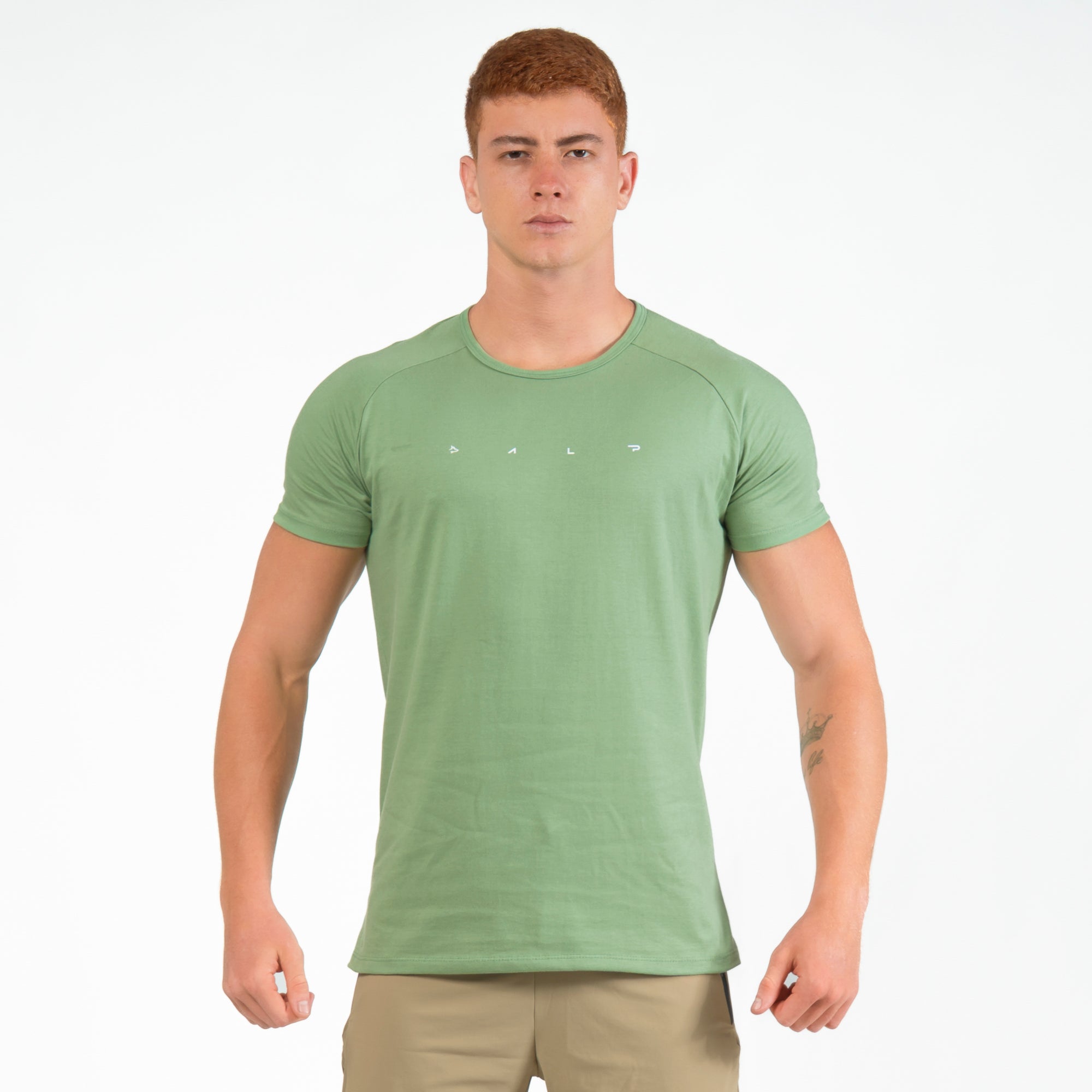 Camiseta Algodão Light Lupus Verde Pistache