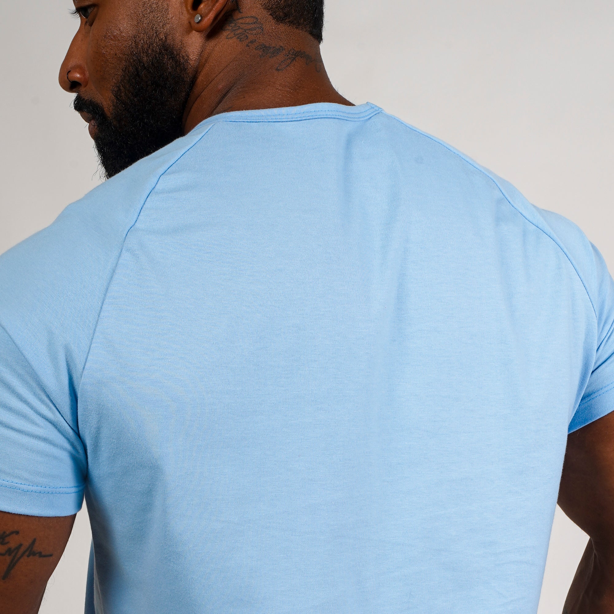 Camiseta Algodão New Horizon Azul Celeste