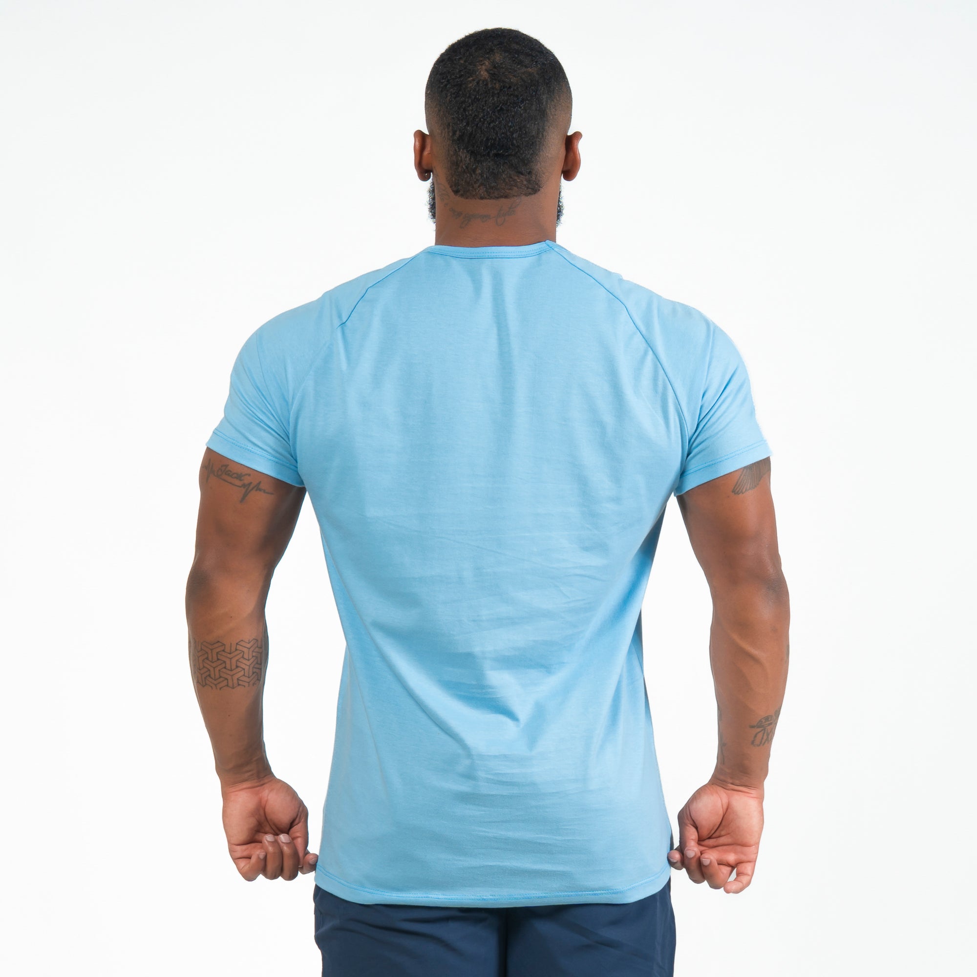 Camiseta Algodão New Horizon Azul Celeste