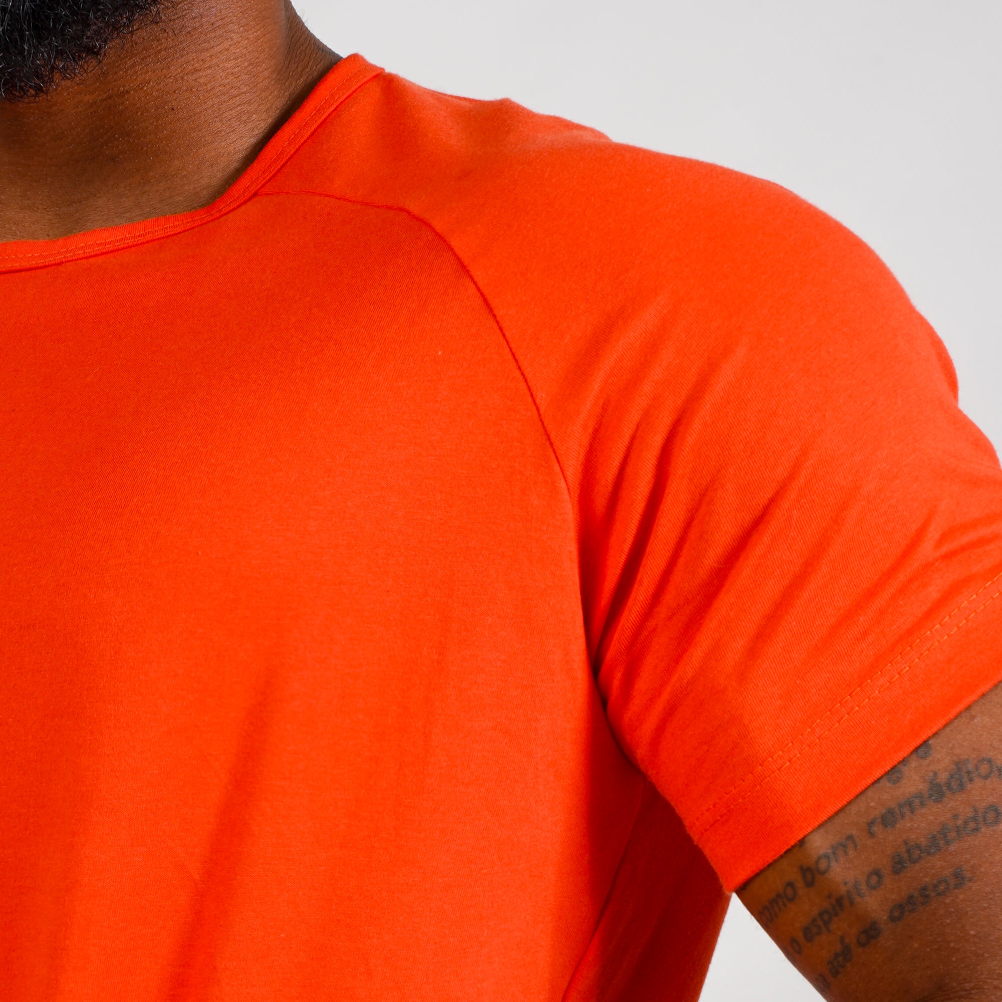 Camiseta Algodão New Horizon Laranja