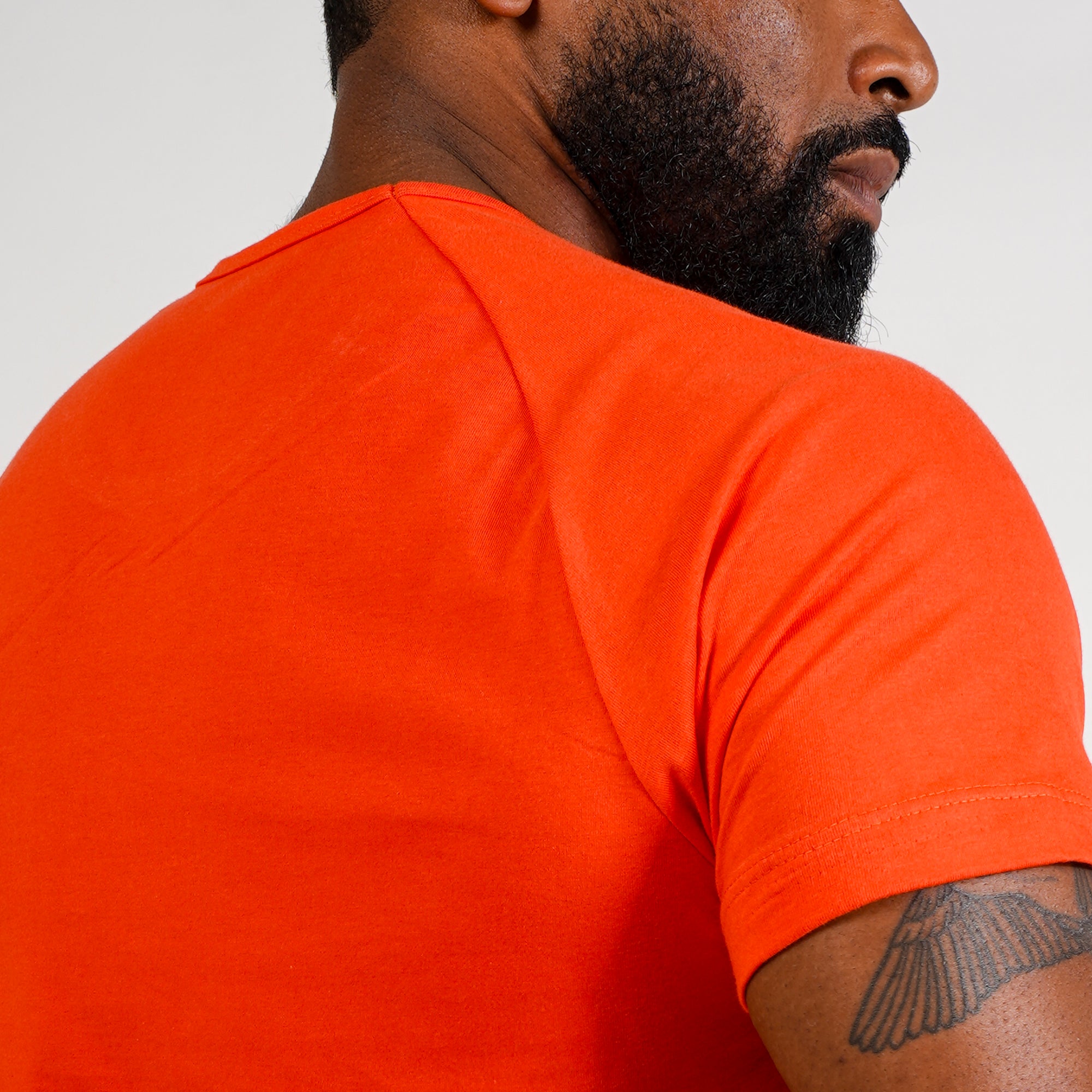 Camiseta Algodão New Horizon Laranja