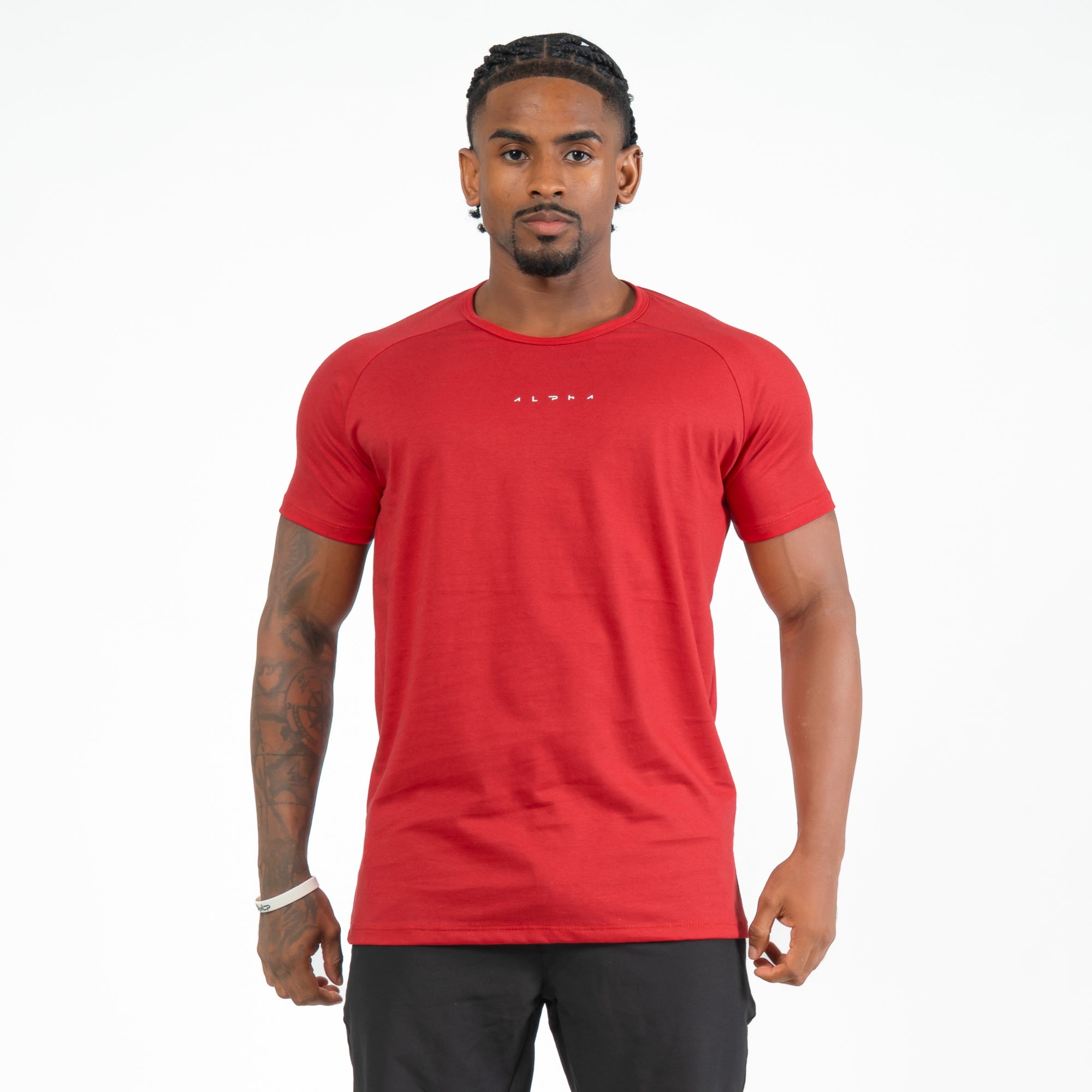 Camiseta Algodão New Horizon Vermelho Carmim
