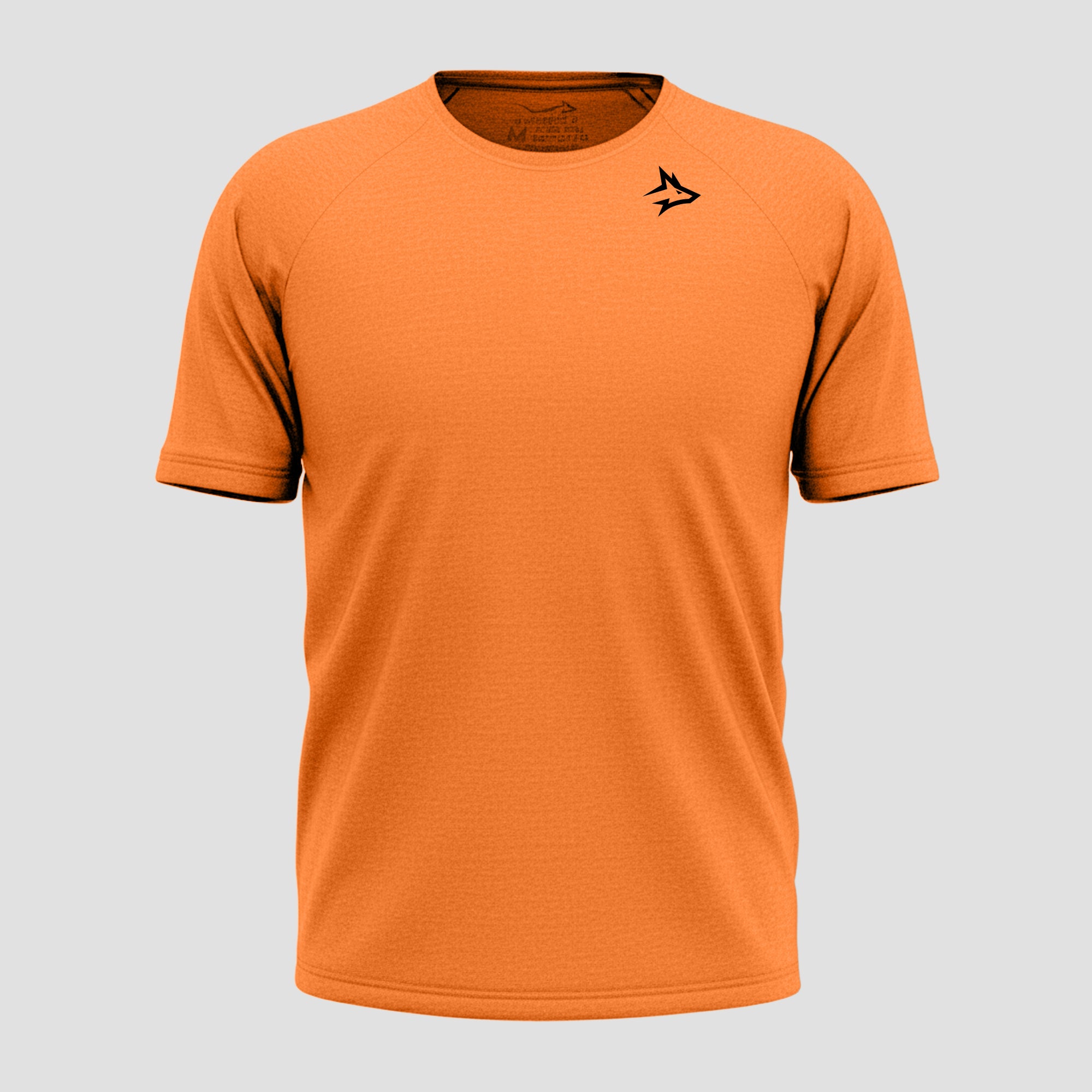 Camiseta Algodão New Lupus Laranja Poente