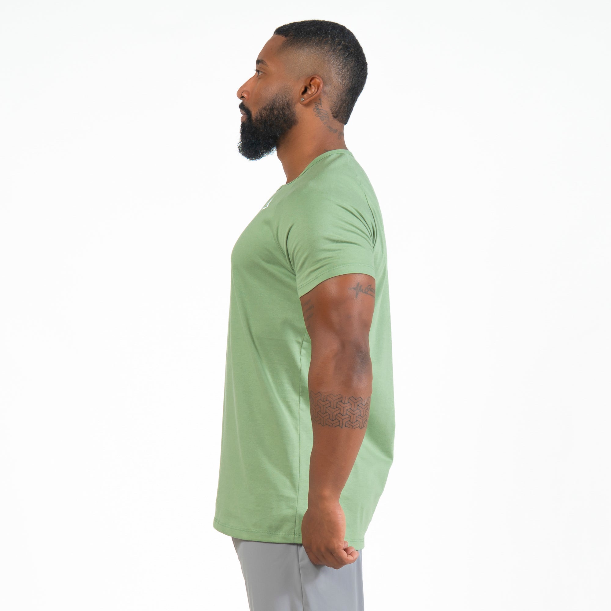 Camiseta Algodão New Lupus Verde Pistache