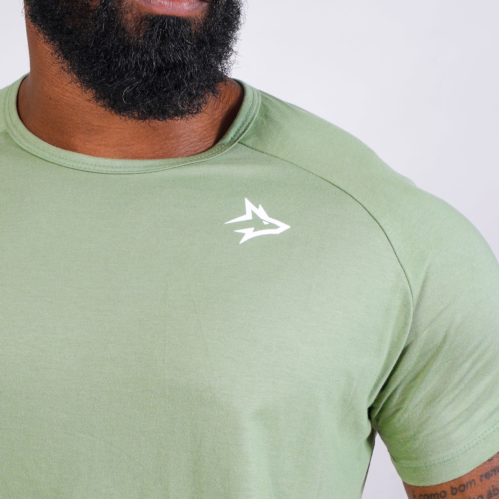 Camiseta Algodão New Lupus Verde Pistache