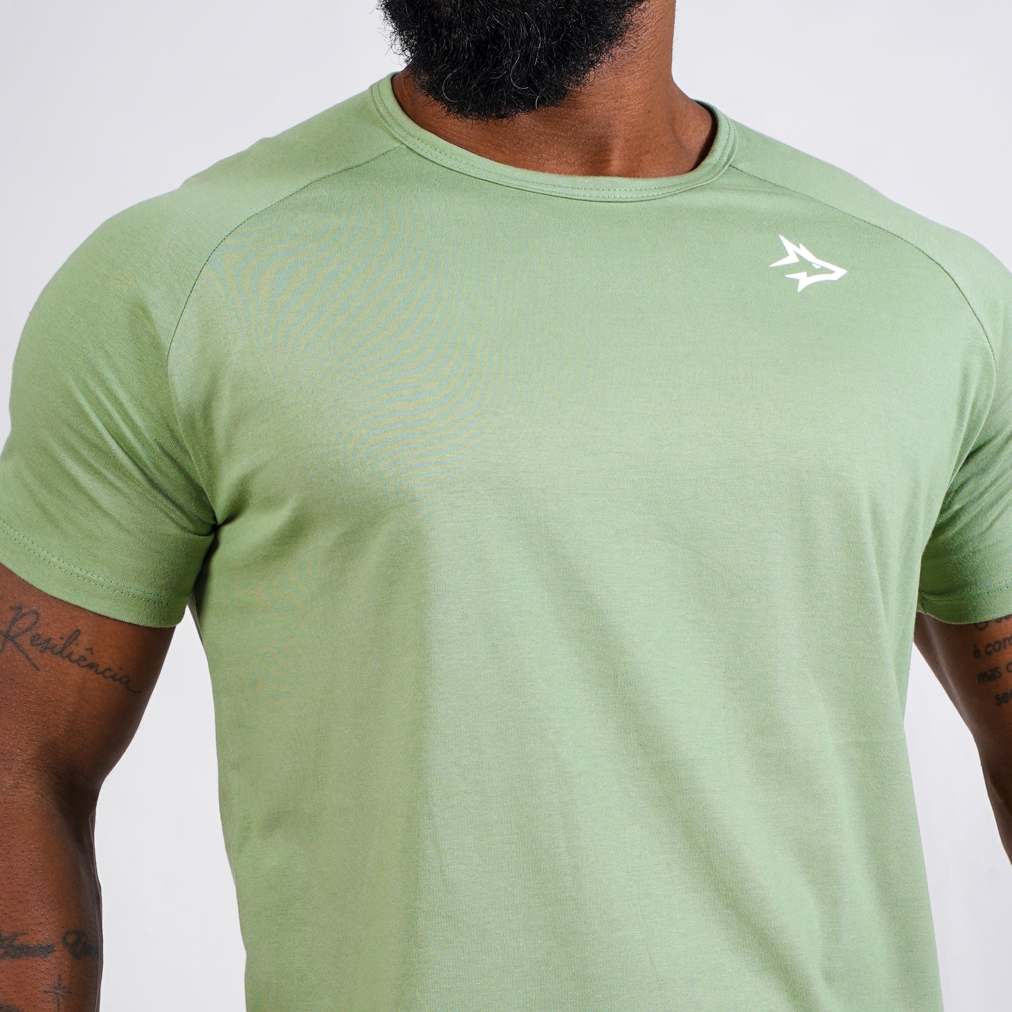 Camiseta Algodão New Lupus Verde Pistache