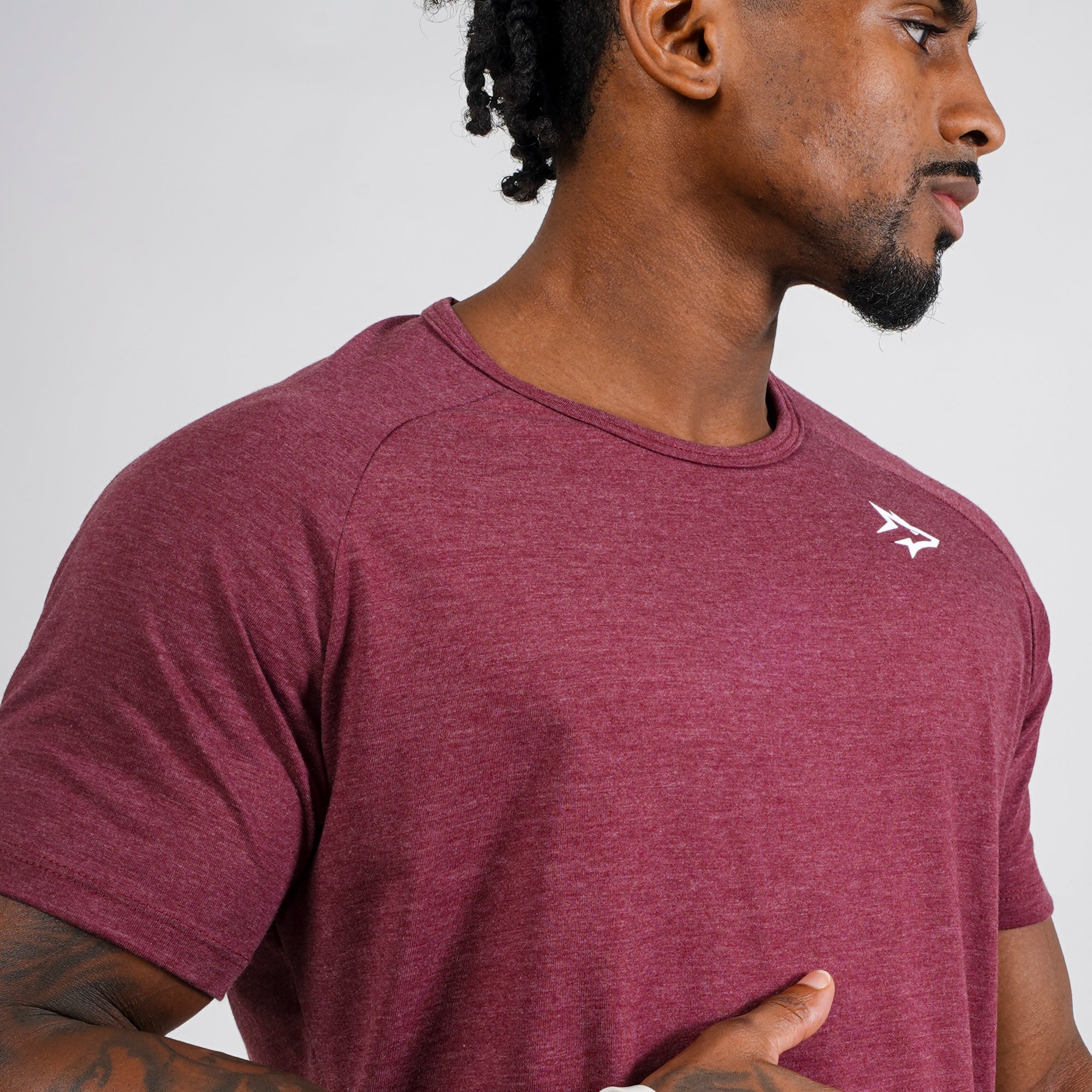 Camiseta Algodão New Lupus Vinho