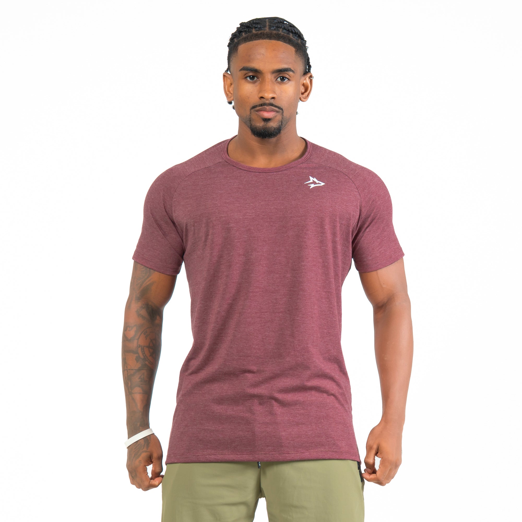 Camiseta Algodão New Lupus Vinho