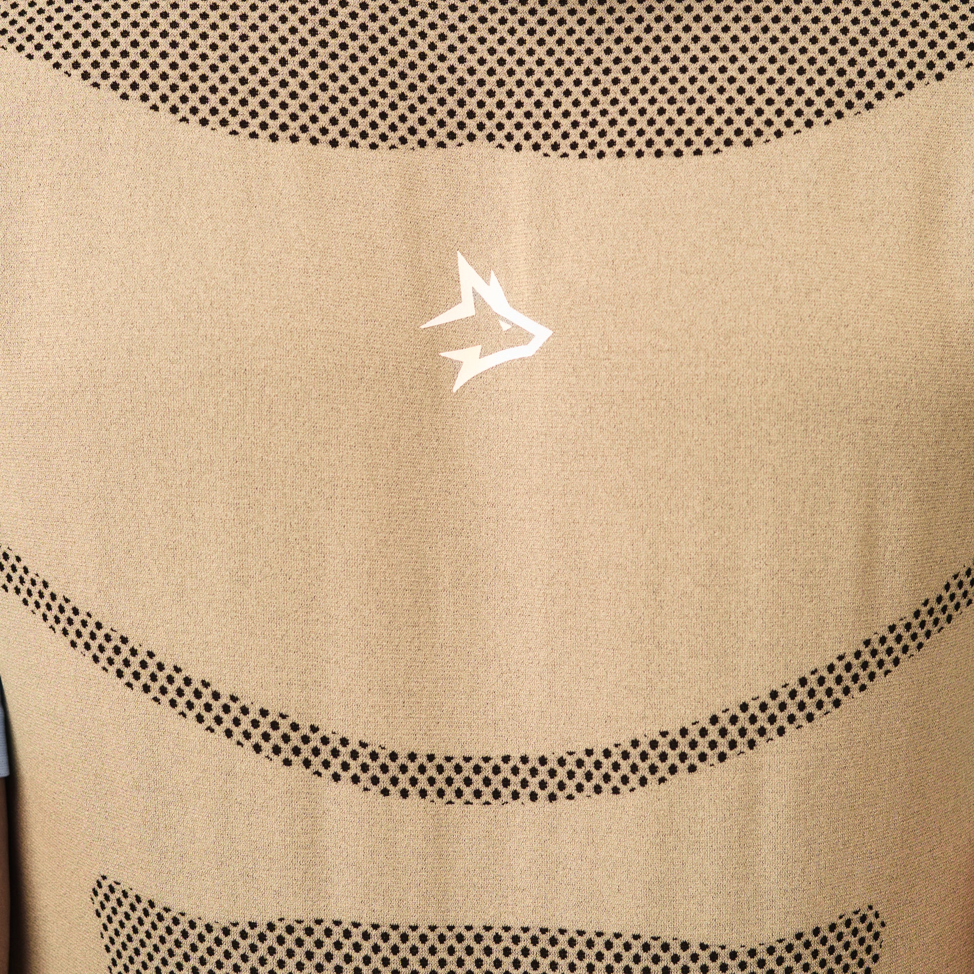 Camiseta Apex Dry Core Caqui - Sem Costura