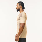 Camiseta Apex Dry Core Caqui - Sem Costura