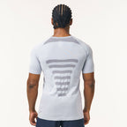 Camiseta Apex Dry Core Cinza Gelo - Sem Costura