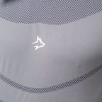 Camiseta Apex Dry Core Cinza - Sem Costura
