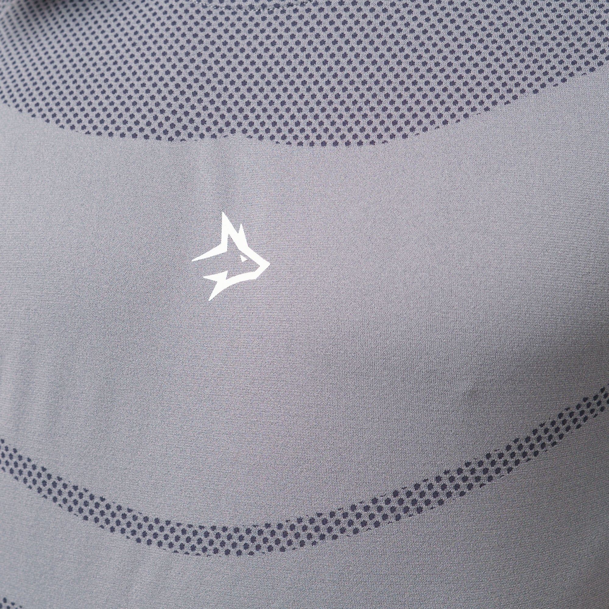 Camiseta Apex Dry Core Cinza - Sem Costura