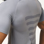 Camiseta Apex Dry Core Cinza - Sem Costura